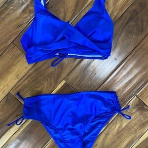 SHEIN Royal Blue Bikini Set